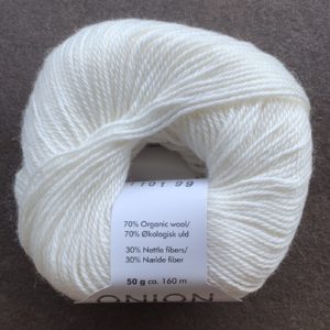 NO. 3 Organic Wool + Nettles - økologisk garn fra ONION - Pindeliv