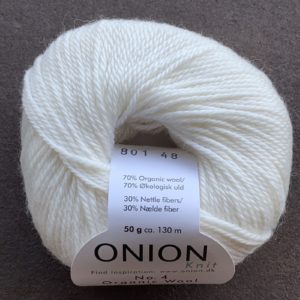 NO. 4 Organic Wool + Nettles - ONION - Pindeliv