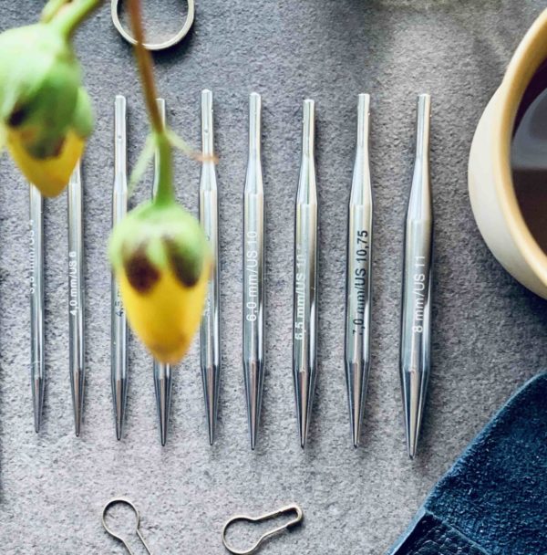 addiClick lace korte pindespidser - perfekte til ærmestrik - Pindeliv