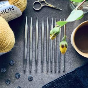 Addiclick lace lange pindespidser - strikkepinde i metal - Pindeliv