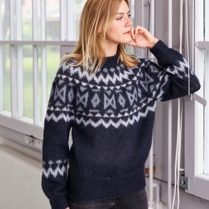 Strikkeopskrift ONION - Reykjavik sweater onion